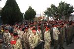 مراسم صبحگاه - اردوگاه شهید بروجردی ، سنندج