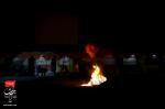اجرای شبانه نمایش رزمی فرهنگی از بعثت تا انقلاب اسلامی، پادگان حضرت رسول اکرم (ص)، سنندج