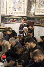 قرائت زیارت جامعه ی کبیره سحرها، رواق دارالهدایه حرم امام رضا علیه السلام