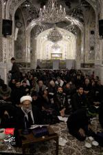 قرائت زیارت جامعه ی کبیره سحرها، رواق دارالهدایه حرم امام رضا علیه السلام