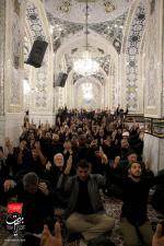 قرائت زیارت جامعه ی کبیره سحرها، رواق دارالهدایه حرم امام رضا علیه السلام