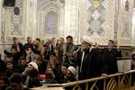 قرائت زیارت جامعه ی کبیره سحرها، رواق دارالهدایه حرم امام رضا علیه السلام