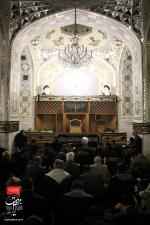 قرائت زیارت جامعه ی کبیره سحرها، رواق دارالهدایه حرم امام رضا علیه السلام